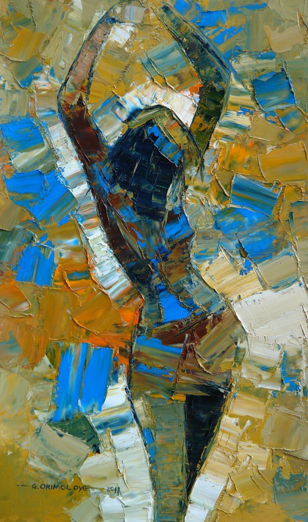 Figure in oil