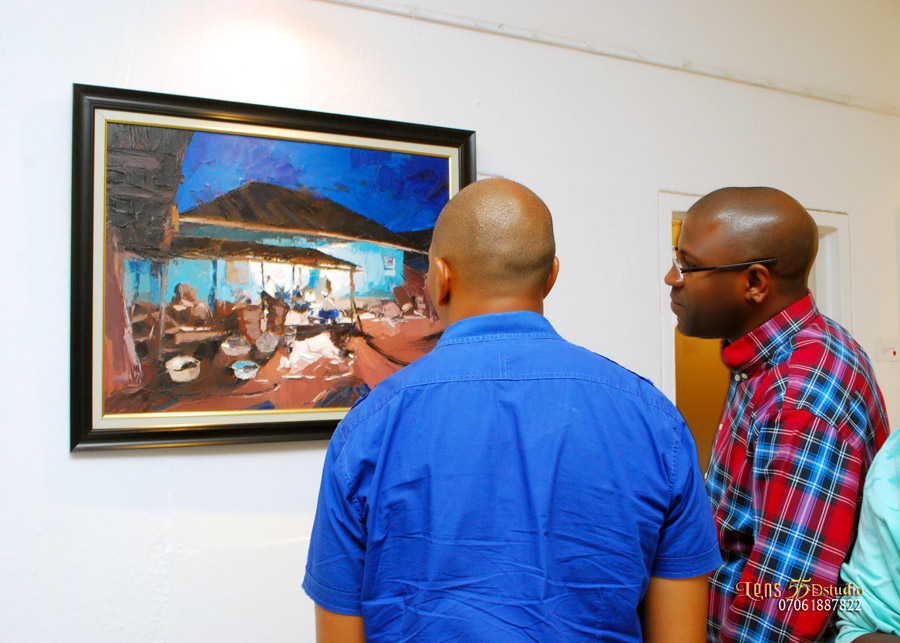 Photos from the opening of the exhibition “Oju”